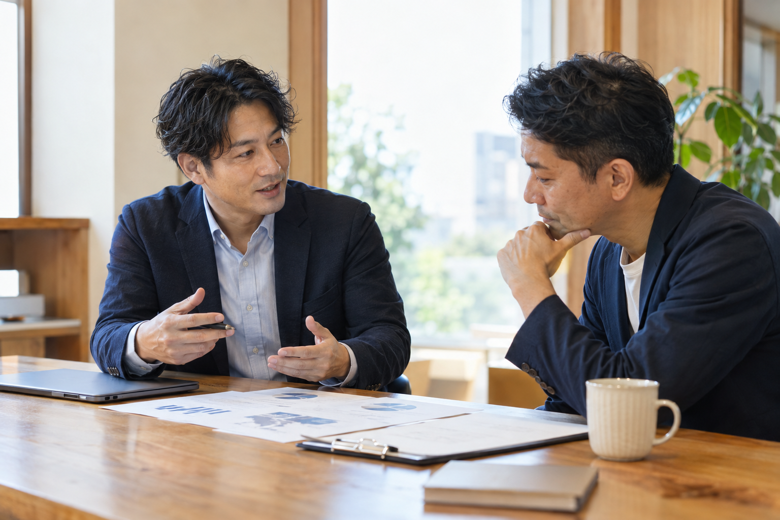 初回面談のイメージ